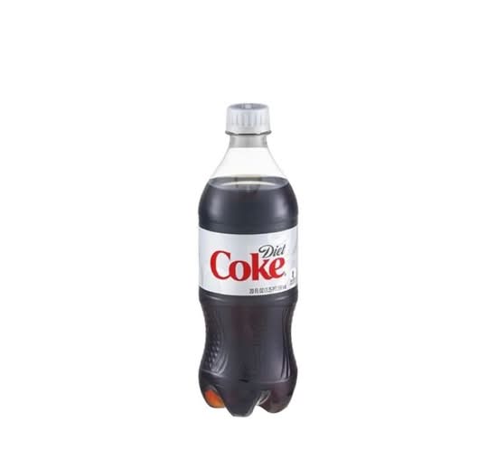 Bottled Diet Coca Cola