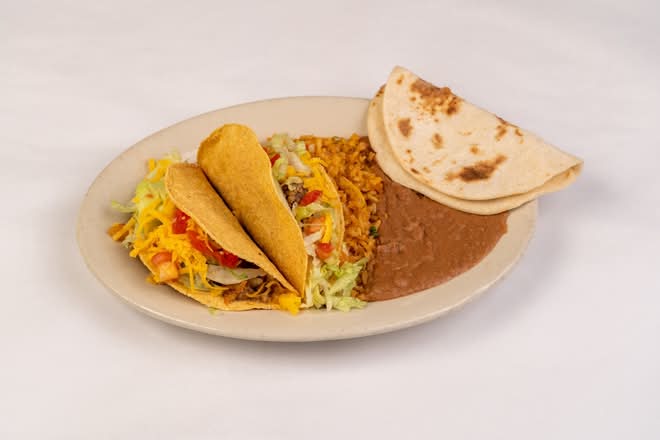 Crispy Taco Plate