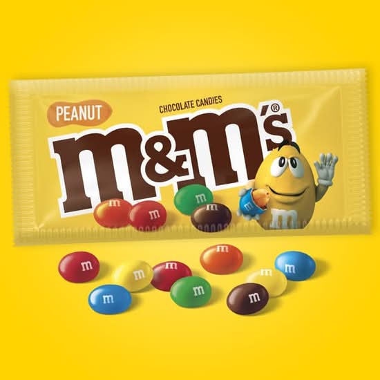 M&M peanuts 🥜