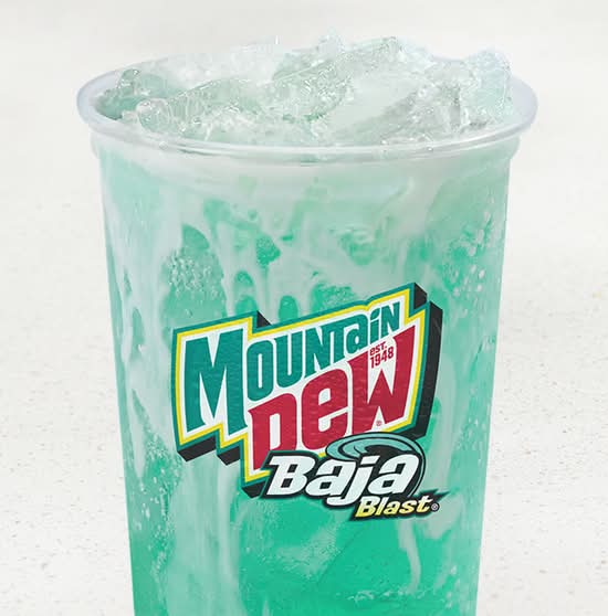 MOUNTAIN DEW® BAJA BLAST® dirty soda