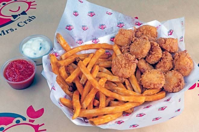 Fried Scallops (10 pcs)