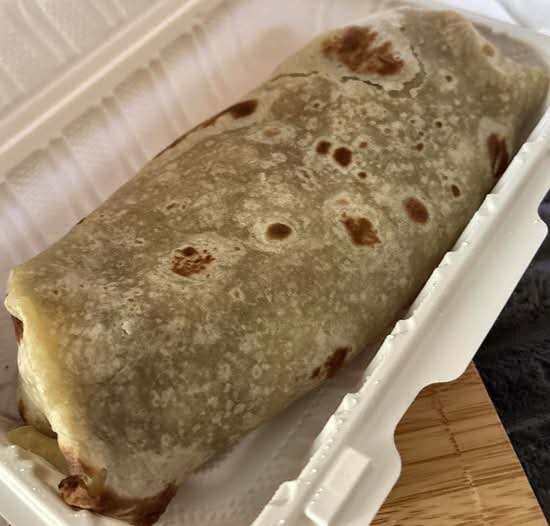 Chile Verde Burrito