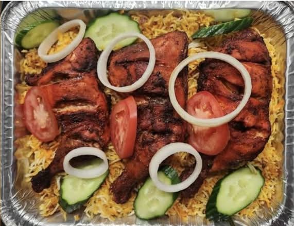 Tandoori Chicken Platter