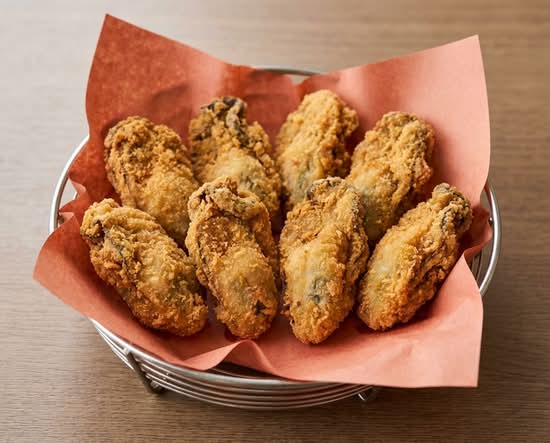 8pc Oyster Basket