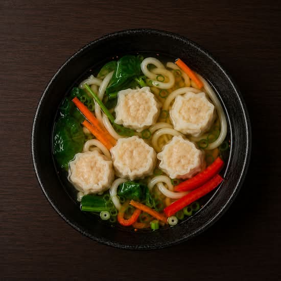 Shumai Udon Soup