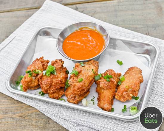 6 Breaded Wings