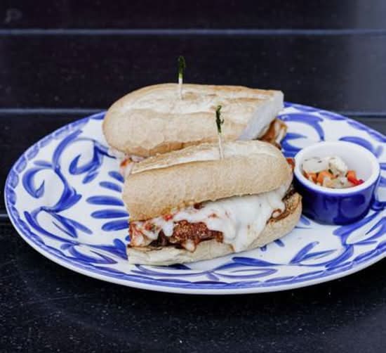 All-Beef Meatball Sandwich