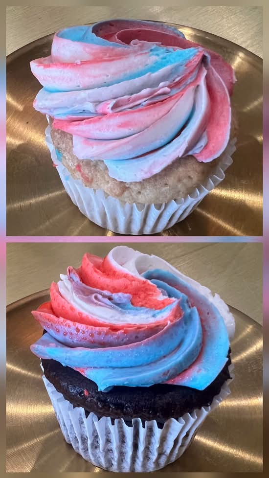 July 4th cupcake