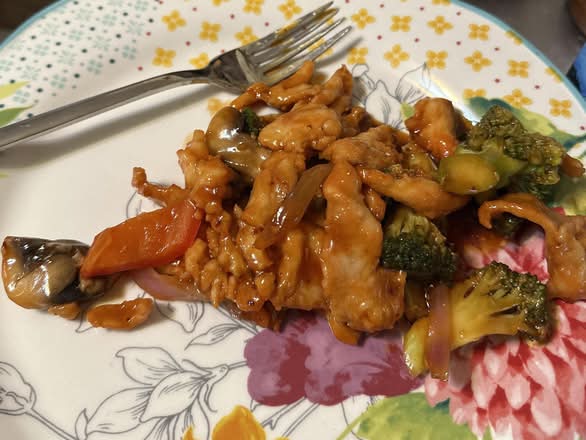 Chicken with Garlic Sauce