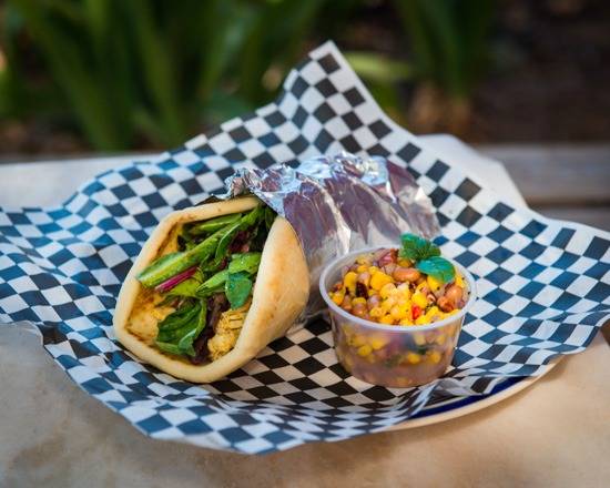 Curry Chicken Pita