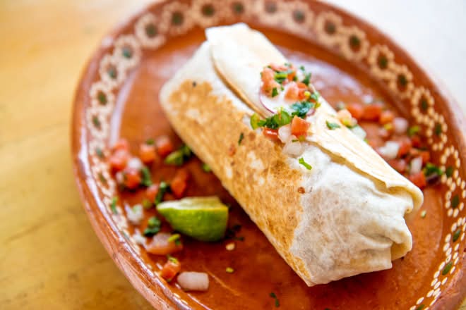 Burro Rice Beans & Cheese