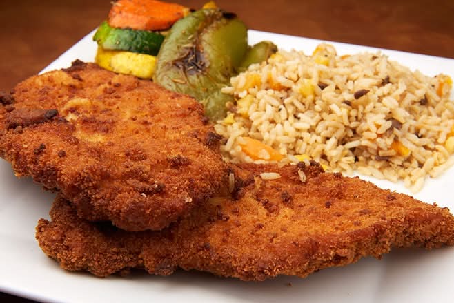 breaded chicken cutlet