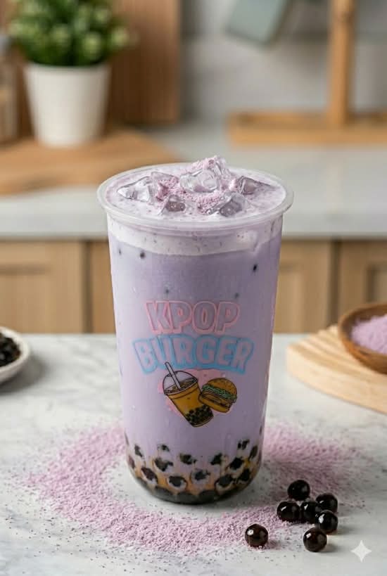Taro Milk Tea Boba