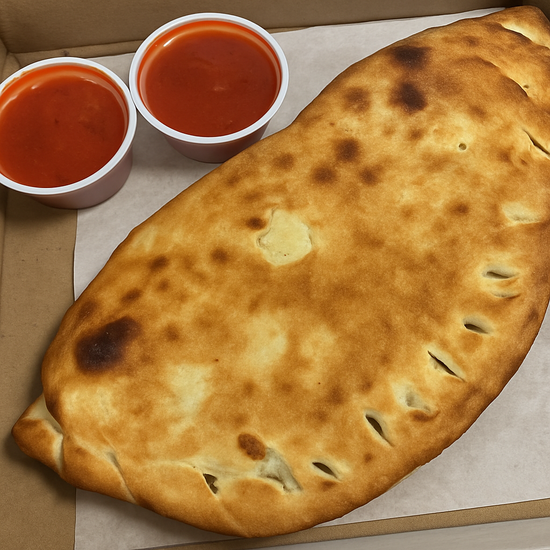 Large cheese calzone