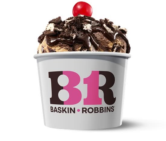 OREO® Brookie Batter 2 Scoop Sundae