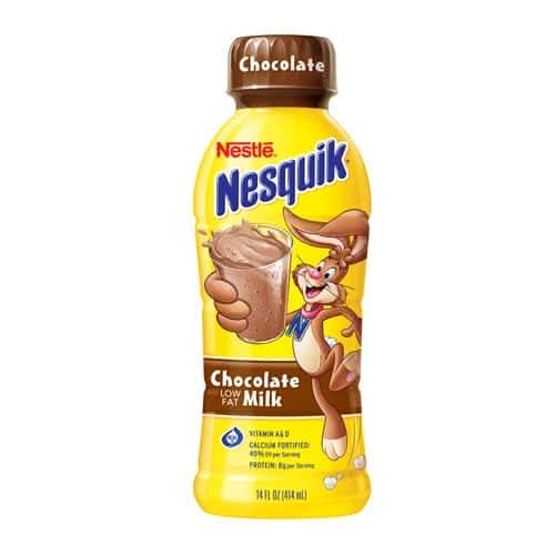 Chocolate Nesquick Bottle