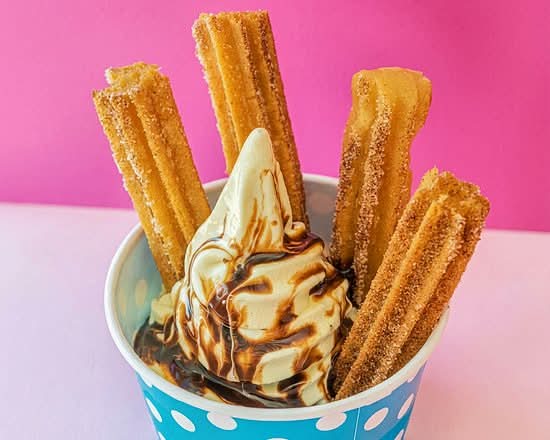 Churro Sundae