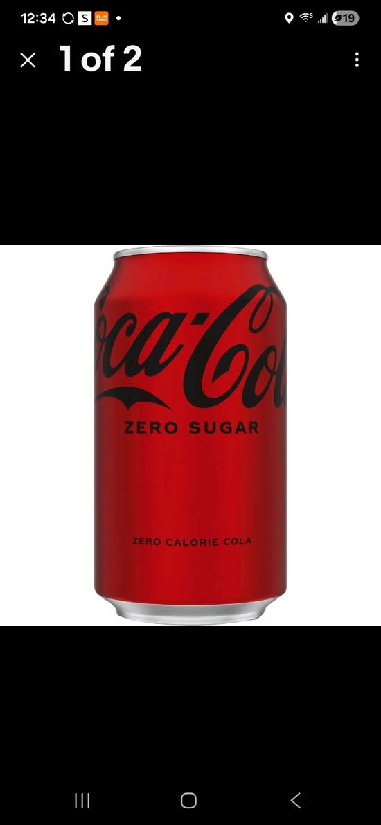 Coke Zero Can