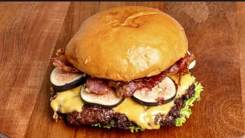 Fig Bacon Jam Burger