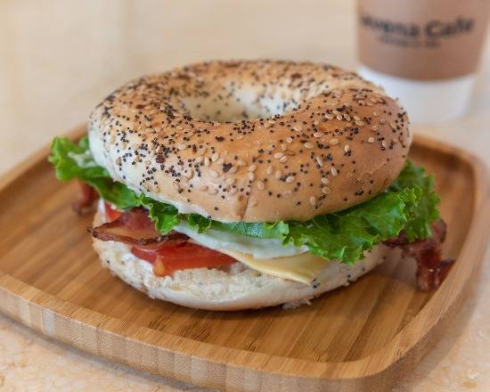 Bacon, Egg, and Cheese Bagel