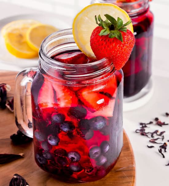 Hibiscus Berry Iced Tea