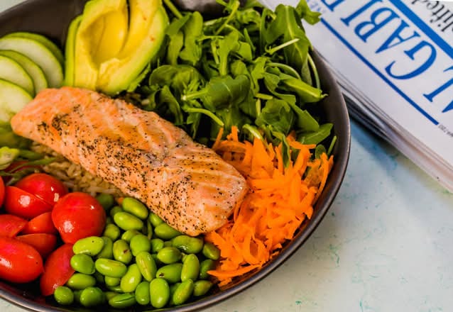 Salmon Fillet Bowl