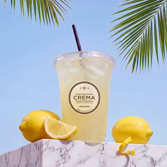 Crema Lemonade 16 oz