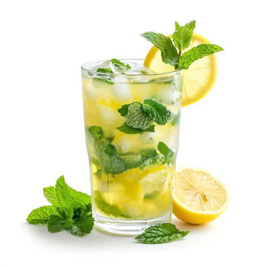 Lemon mint lemonade