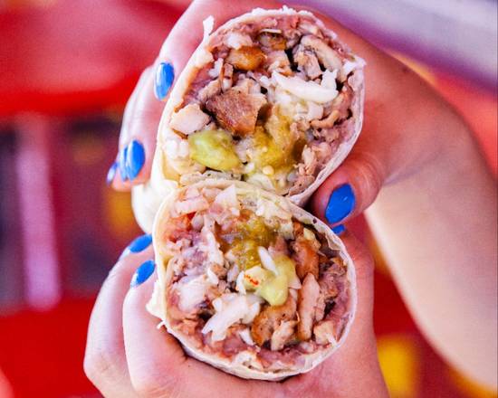 Meat and Beans Burrito