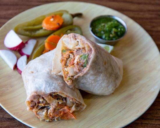 Meat and Cheese Burrito