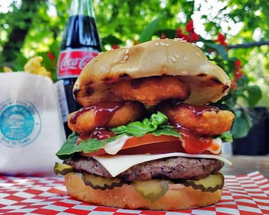Onion Ring Burger