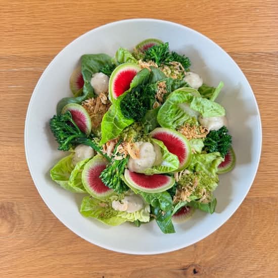 Green Caesar Salad