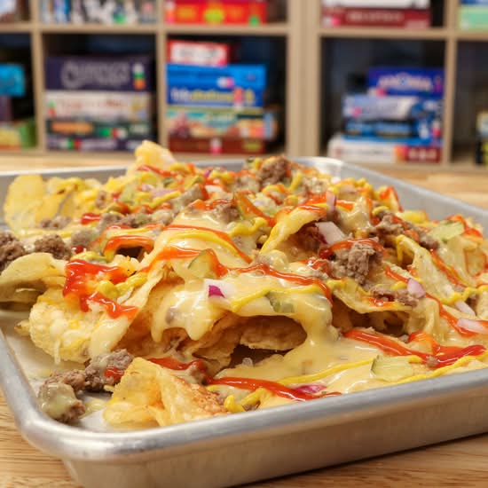 Burger Nachos