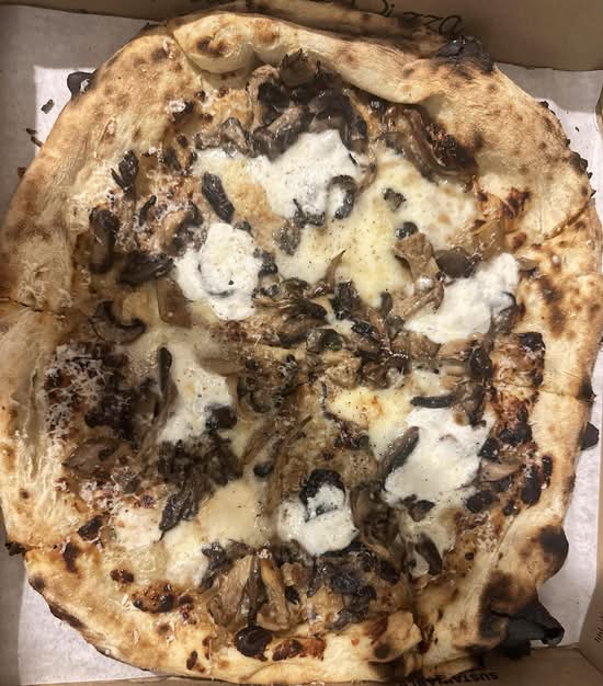Mushroom Pizza