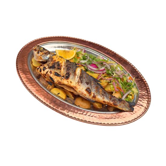Grilled Whole Sea bass