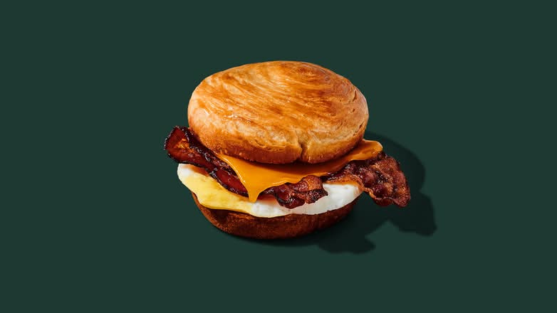 Double-Smoked Bacon, Cheddar & Egg Sandwich