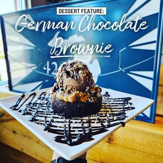 German Chocolate Brownie