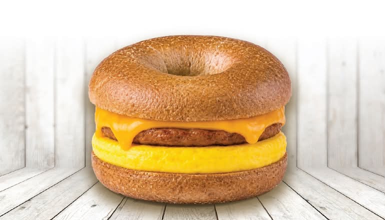 SAUSAGE EGG & CHEESE SANDWICH