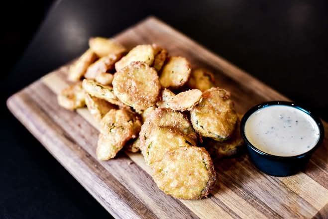 Beer Battered Pickle Chips