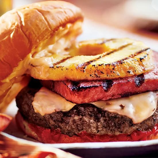 Hawaiin Burger Combo