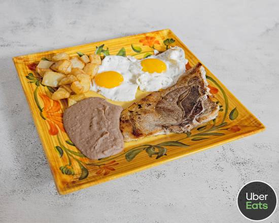 Pork Chop & Egg