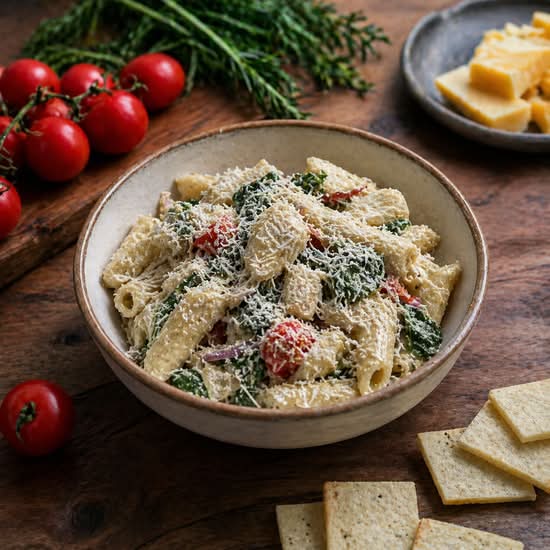 Chicken Caesar Pasta Salad