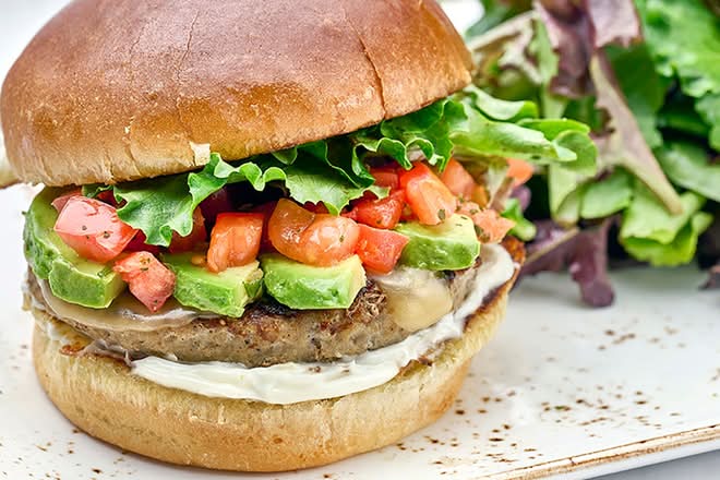 Baja Turkey Burger