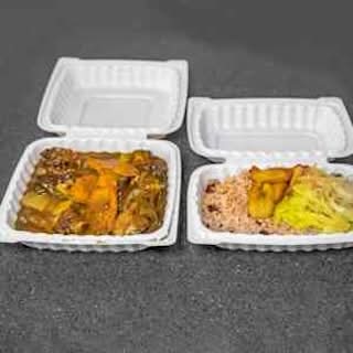 Stew Chicken Dinner Meal