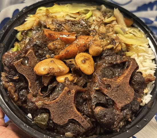 Oxtail Lunch Meal