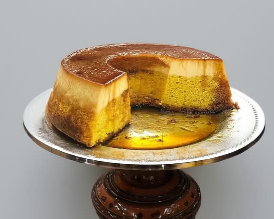 Flan Cake Slice