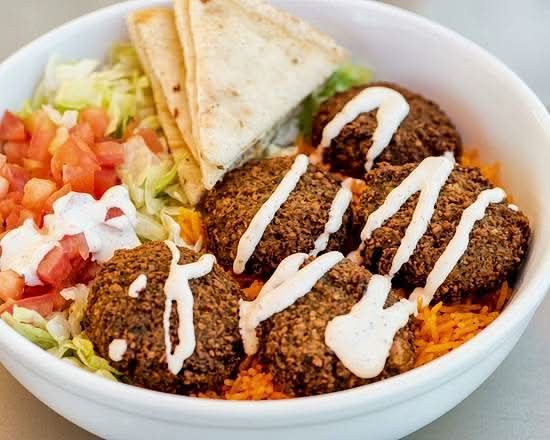 FALAFEL OVER RICE