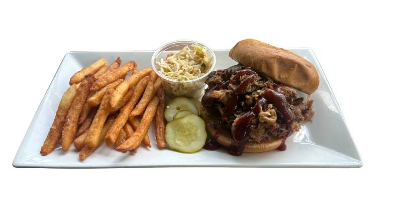 Smoked Pulled Pork Sandwich