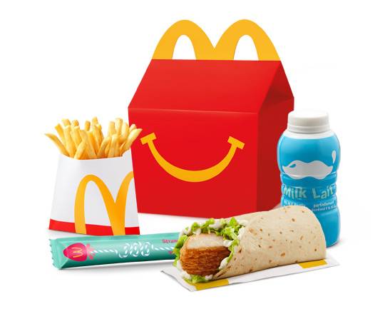 Happy Meal Crispy Chicken Snack Wrap with Small Fries [560-670 Cals]