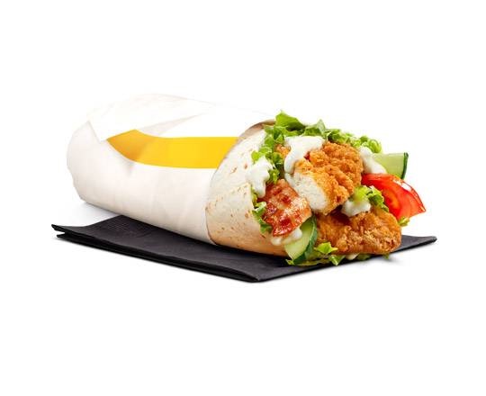 Chicken & Bacon McWrap with Crispy Chicken [600.0 Cals]